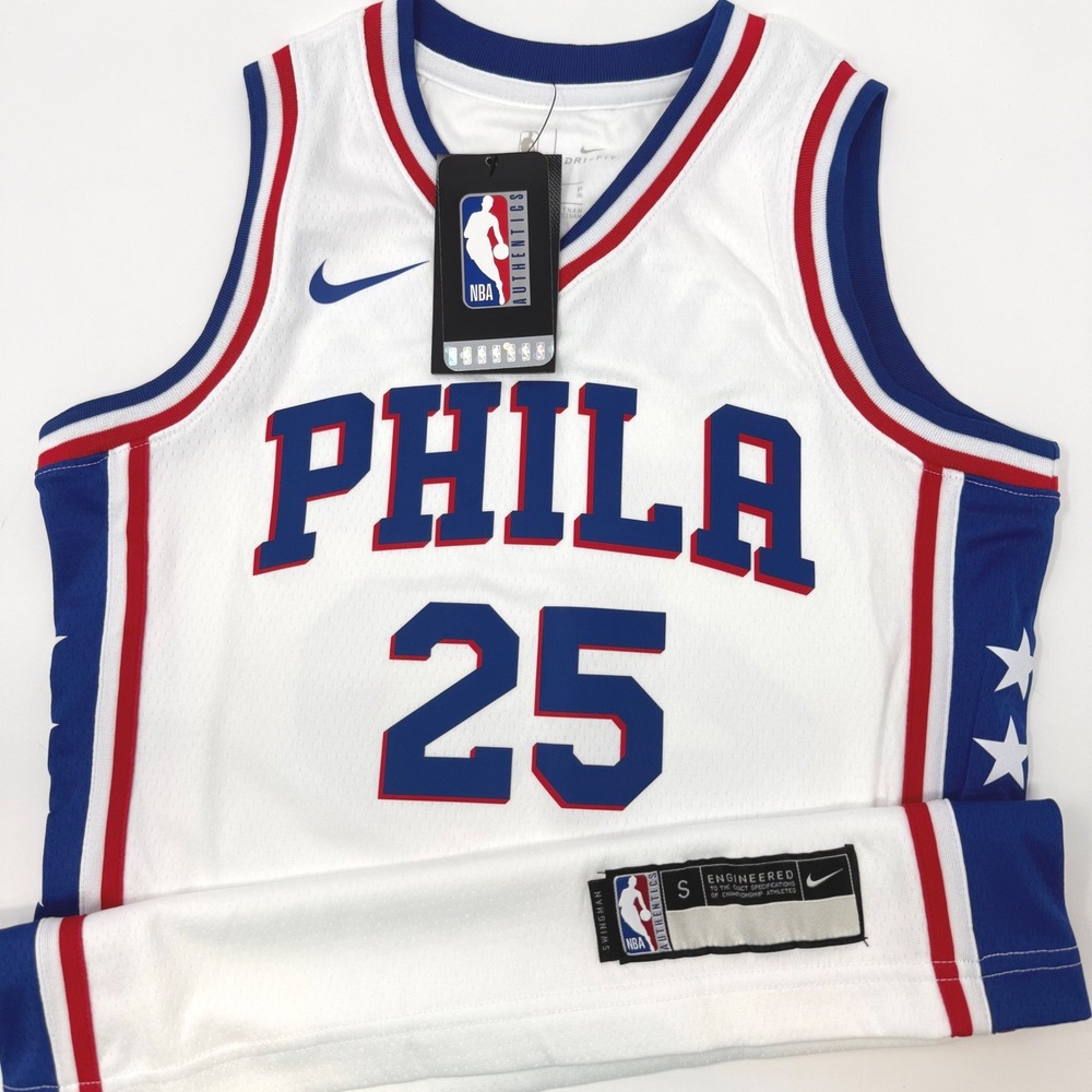 Nike Philadelphia 76ers Ben Simmons Youth Small 8 Jersey  25 9Z2B7BZ1P-76RBS NEW